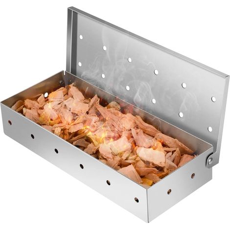 Fumoir pour barbecue - Compatible avec tous types de barbecues - Facile à nettoyer et à réutiliser, 22,2 x 9,6 x 4,4 cm (1/5)