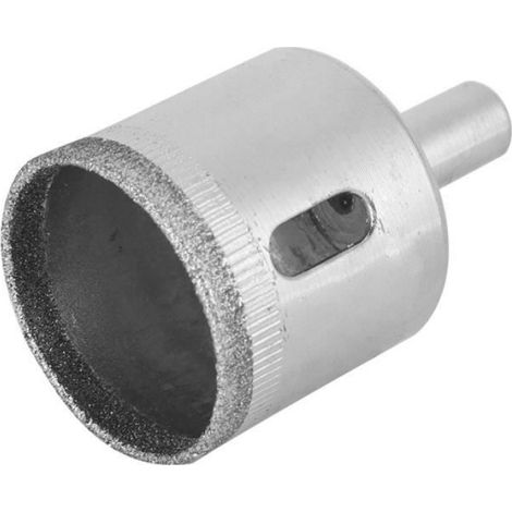 TréPans de Carottes En Diamant PerçAge de Trous de Coupe 10pcs / Set TréPans de Carottes Enduites de Diamants 3 50mm Hole Saw (1/4)