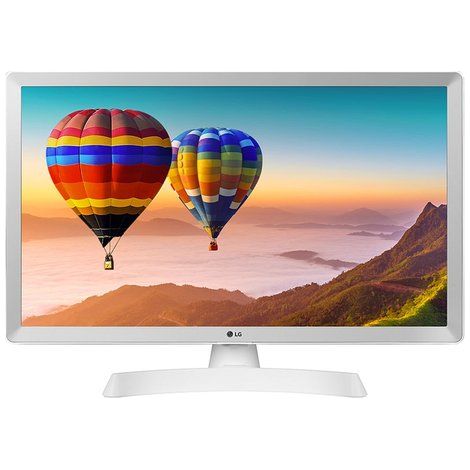 Lg TV LED HD Ready 24” 24TQ510S-WZ Smart Tv WebOS 22 Wi-Fi NOVITÀ 2022 Bianco