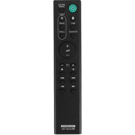 Replacement remote control for Sony RMT-AM200U GTK-XB7 speaker system (1/3)