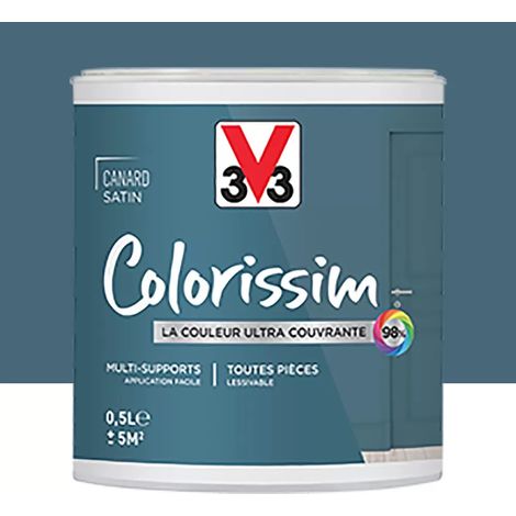 Peinture Multi-supports V33 Colorissim Satin Canard 0,5 L