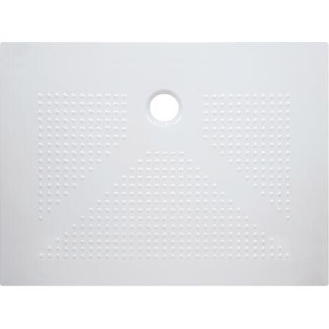 Receveur de douche céramique ultra-plat 3,5 cm blanc 90x120cm (1/2)