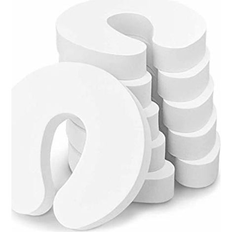 6er-Pack Türstopper für Babys, Türkissen, Einklemmschutz für Finger (weiß),Es ist die ideale Wahl für Sie.