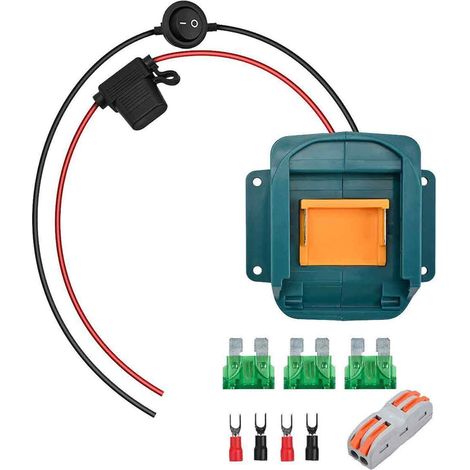 Austausch des Akku-Steckers pour l'adaptateur secteur de station de batterie MAKITA 18V avec sécurité (1/5)