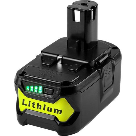 PDstation 7.0Ah pour Ryobi P108 18V One+ Plus Batterie Haute Capacité 18 Volt Lithium-Ion RB18L50 P104 BPL-1815 BPL-1820G BPL1820 BPL18151 P102 P103
