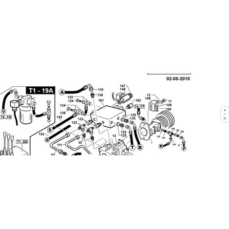 Blocco valvole per trasmisisone T1W-T4 ORIGINALE KUBOTA GIANNI FERRARI 00.41.00.3240