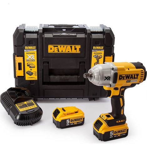 Schlagschrauber 18V Li-Ion BL 950 Nm (2x5.0Ah) im TSTAK-Koffer - DEWALT DCF899P2