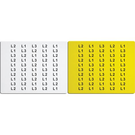 Etichette in policarbonato adesivo stampabili con CaburJet 9x20