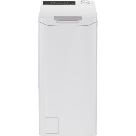 Candy – Lave-linge top 6 kg – Classe A – Vitesse d'essorage 1200 tr/min – Niveau sonore 77 dB – Charge par dessus – Largeur 410 mm (1/4)
