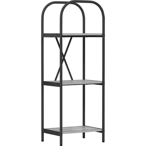 Maison Exclusive - Bücherregal Graues Sonoma 40 x 30 x 109 cm Hol