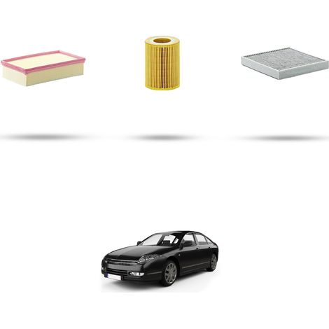 Kit tagliando 3 filtri compatibile con Citroen C6 3.0 v6 hdi 177kw dal 2009 (1/5)