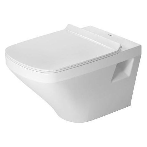 WC suspendu DU DuraStyle 540 mm, chasse d'eau plate, blanc, HYG