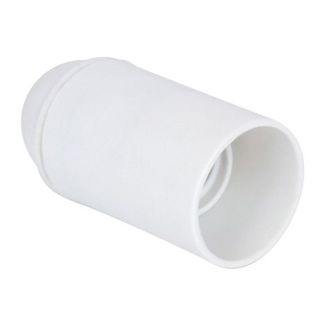 DEBFLEX - DOUILLE E14 LISSE PLASTIQUE BLANC - 712500