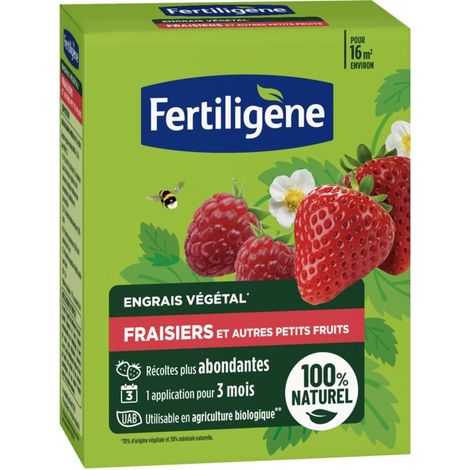 Engrais Fraise & Fruits Nutrition Spécifique Fruits Rouges - Fertiligène