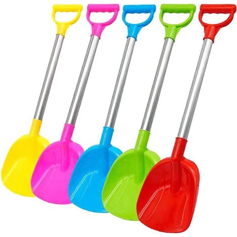 5 pièces enfants Snow Shovel Toys pour plage Driveway voiture jardin (1/5)