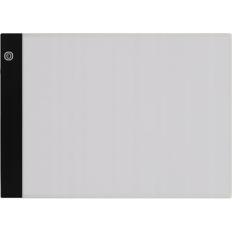 Tavoletta LED, proiezione luminosa per copiare disegni, formato A4, ultrasottile, USB (1/5)