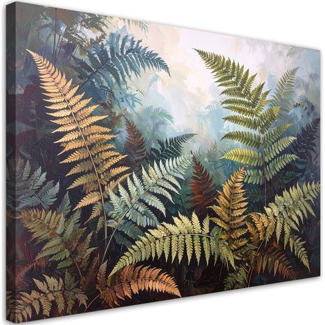 Bild auf Leinwand Farnblätter Natur Pflanzen grün 30x20 (1/5)