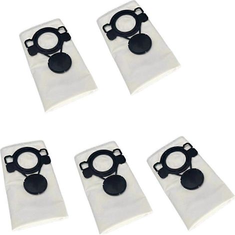 Lot de 5 pièces sacs à poussière pour Nilfisk 107419593 ATTIX 33/ATTIX 44 accessoires pour aspirateur robot de rechange Garbage sacs à poussière (1/5)