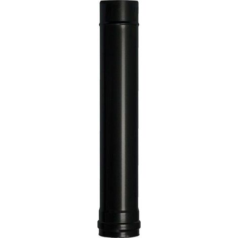 Tubo estufa pellet vitrificado Ã˜80 mm 50cm