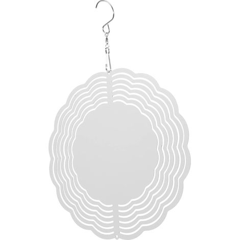 Moulin à Vent Vierge Aluminium par Sublimation Décoration Extérieure pour Jardin Cour Fenêtre Porche Porte (1/5)
