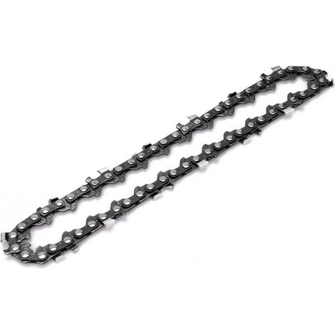 Cadena de acero mini de 10 cm (4 pulgadas), accesorio para motosierras eléctricas, cadena de repuesto para motosierras eléctricas. Compatible con los siguientes modelos.: E13244, E13134, E13428, E1335 (1/5)