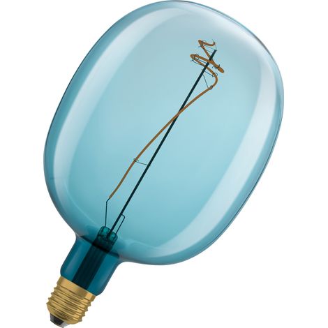 1906 Pallone Chiaro Fil Bleu 4.5w E27 Caldo - Osram (1/4)