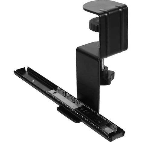 Bras pour clavier et écran, support pour écran, plateau coulissant (1/4)