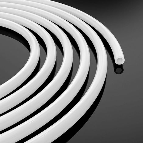 Tuyau PTFE 2,5 mm ID × 4 mm OD, 2 m de long pour imprimante 3D PTFE, pour Bambu Lab X1/X1C/A1/A1mini/P1P/P1S/A1/A1 Mini, pour Creality Ender3 V3/K1/K1 Max, pour extrudeuse à entraînement direct (2 m (1/4)