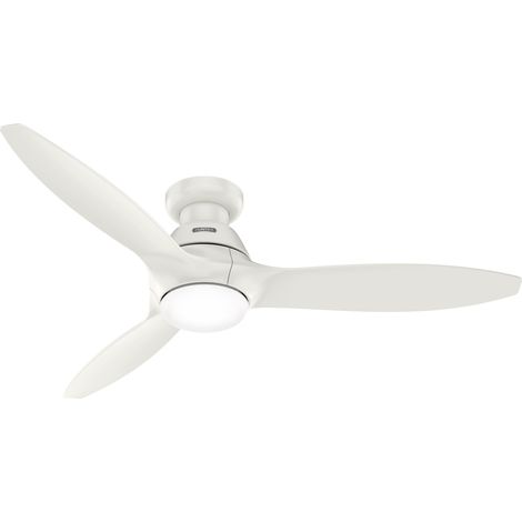 DC Ceiling Fan Calabasas LP White with LED & Remote
