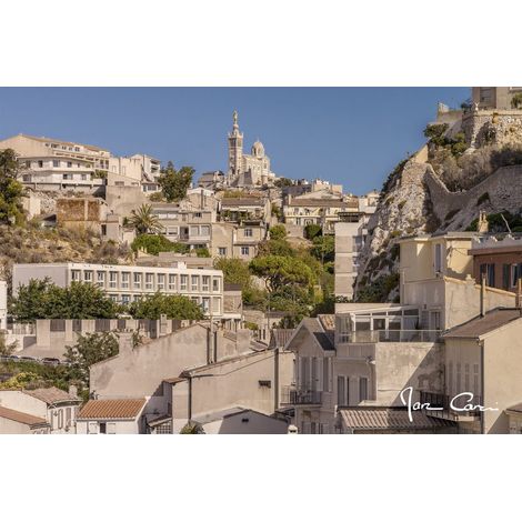 Tableau sur toile Notre-Dame Vallons Auffes 30x45 cm - Impression sur Toile Murale Décorative - Image imprimée en HD sur Toile - Toile sur Châssis en Bois FSC - Fabriqué en France (1/4)