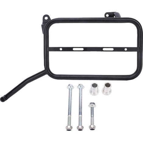 Support de sac de selle de moto, Tube de 18mm, pulvérisation électrostatique haute température de remplacement pour New Himalayan 450 2024-2025 gauche (1/5)