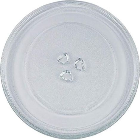 Drehteller - Platine Tournante Pour Micro-ondes - Verre Résistant À La Chaleur - Diamètre 24,5 cm - Épaisseur 5 mm - 1 Pièce (1/5)