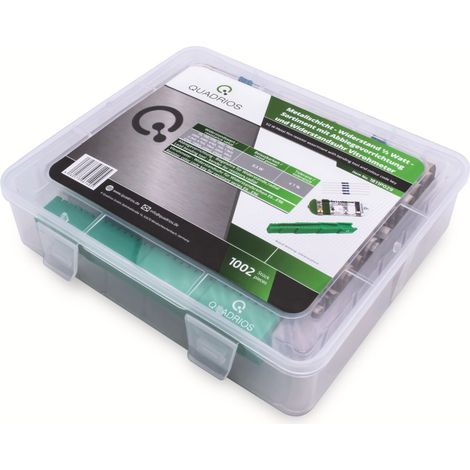 Quadrios 1811P029 Metallschicht-Widerstand Sortiment axial bedrahtet 0207 0.5 W 1 % 1000 Teile (1/4)