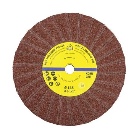 Dischi abrasivi Klingspor fsr 618 grana 120 confezione 10