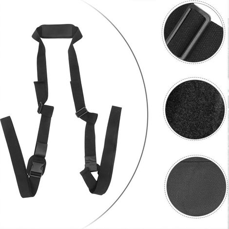 Inflatable surfboard sling, paddleboard/kayak multi-functional strap, adjustable shoulder strap, fixed sling accessories - 1.4m (1 piece)  2.2m (2 pieces) - sling (1/3)