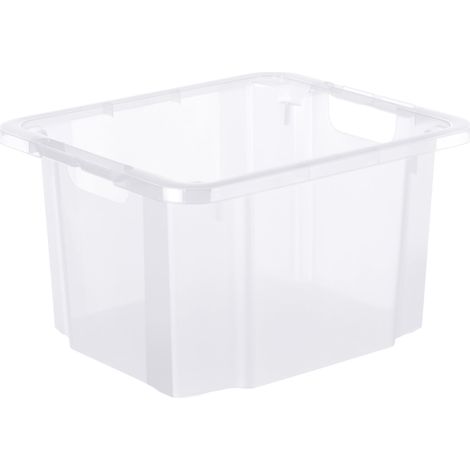 Rotho Drehstapelbox Reverso 26 L transparent Boxen, Körbchen & Kisten (1/2)