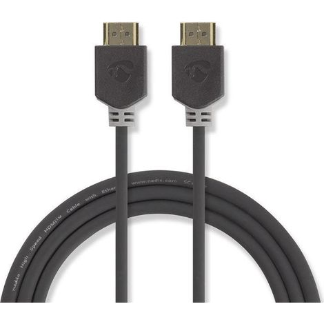 Cable Hdmi de Alta Velocidad Con Ethernet  Cone (1/2)