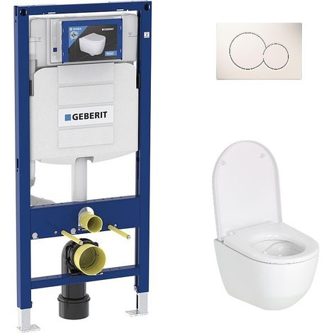 Pack Bati support geberit et WC suspendu Laufen PRO compact
