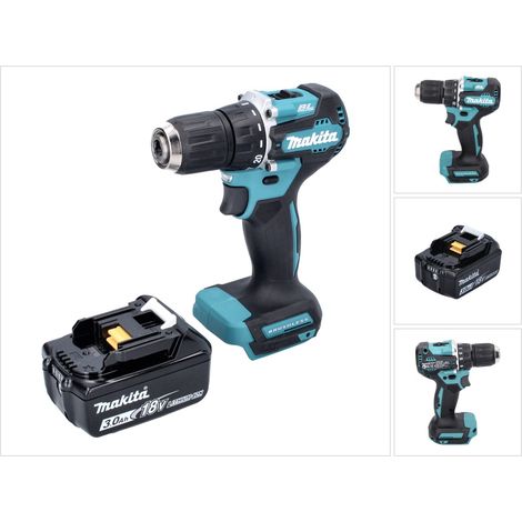 Trapano avvitatore a batteria Makita DDF 487 F1 18 V 40 Nm senza spazzole + 1 batteria ricaricabile 3,0 Ah - senza caricabatteria (1/5)
