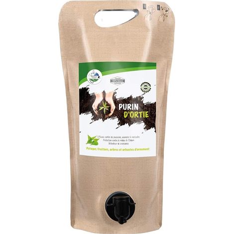 Purin d'ortie 100% naturel 2L pucerons, acariens, noctuelles (1/4)