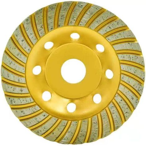 Disque diamant 180mm pour meuleuse – Alésage 22,23mm – Ponçage béton, granit et pierre – Vitesse max 8500 tr/min