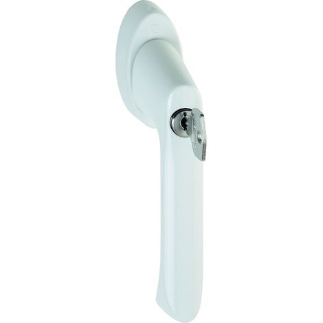 HOPPE® Fenstergriff absperrbar Brest 0739S/US954 100NM, VarioFit, mit Schrauben, Aluminium, 10765120 (1/3)