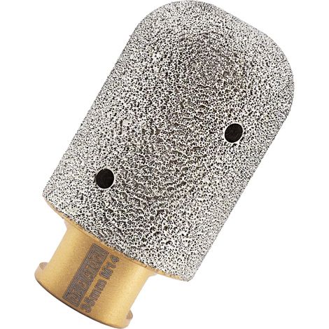 Fraise diamantée 35 mm pour agrandir les trous existants en carrelage en porcelaine Plan de travail en marbre Foret à doigts revêtu de diamant (1/5)