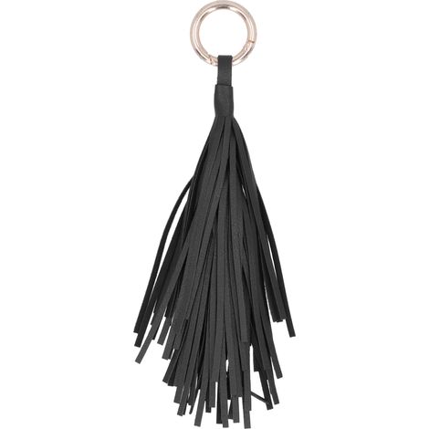 Tassel Keychain Stylish Creativity Keyring Holder DIY HandMade Craft Decorations(Black ) (1/5)