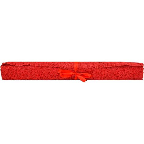 Christmas Table Runner All In one Table Mat Xmas Dinner Table Decoration Red Party Tableware Festive Place Mat (1/3)