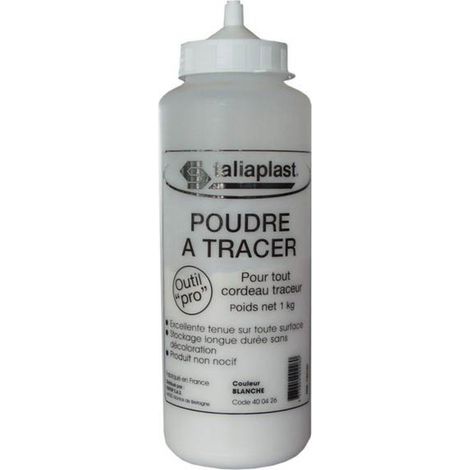 WEISSES ANREISSPULVER 1000G TALIAPLAST - 400426