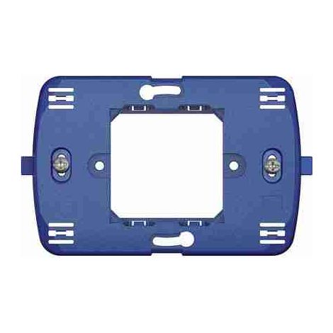 BTILN4719 Support à 2 modules pour plaques carrées art. LNA4819... - fixation par vis.