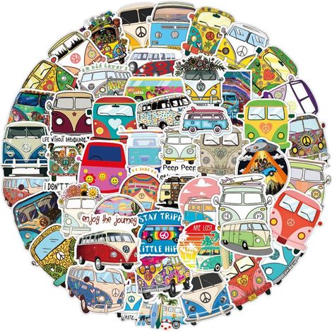 Pack d'autocollants - Camping-car (1/5)
