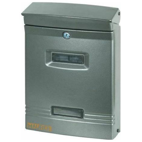 CASSETTA POSTALE MAURER PONY ANTRACITE 26X38X11HCM (1/4)