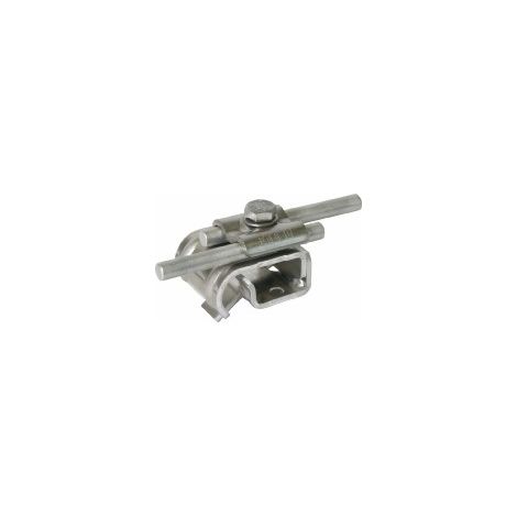 Dehn & Söhne Dachrinnenklemme 339051 Al m. Doppelüberleger RD8-10mm